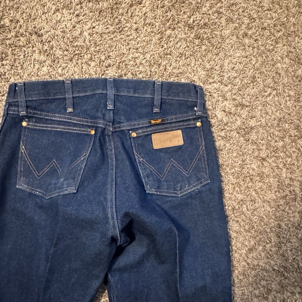 Wrangler Cowboy Cut 13MWZ Original Fit Jeans 32x28 (tag 32x36) See Measurements - Picture 4 of 9